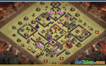 CoC Base Layouts & Copy Links for Town Hall 10 & More #30078