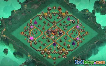 Coc Base Layouts Copy & Links for Town Hall 10, War, Trophy & More #27702