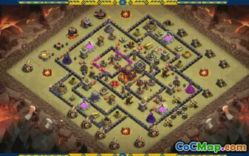 CoC Base Layouts & Copy Links | Town Hall 10, War & Farming Bases #30564