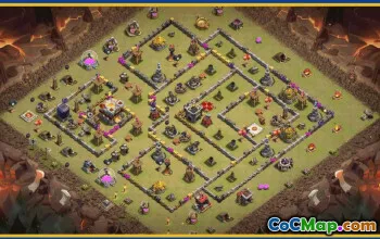 CoC Base Layouts & Copy Links | Town Hall 11, War, Trophy #29463