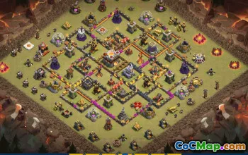 CoC Base Layouts & Copy Links | Town Hall 11, War, Trophy Maps #30650