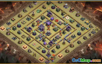 CoC Base Layouts & Copy Links | Town Hall 15, War, Trophy, Map #29222