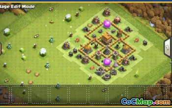 CoC Base Layouts & Copy Links | Town Hall 5, War, Trophy Maps #30166