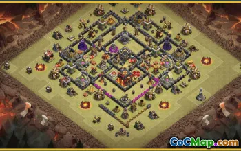 CoC Base Layouts for TH10: War, Town Hall, Farming & More #29666