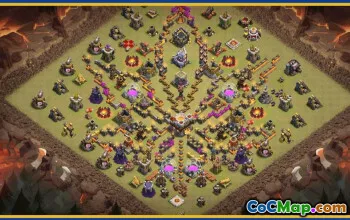 CoC Base Layouts for TH11 | Funny, War, Trophy & Hybrid Maps #29660