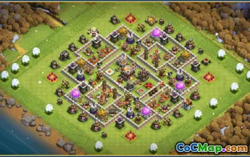 CoC Base Layouts for TH11 | Town Hall, War & Farming Maps #30128