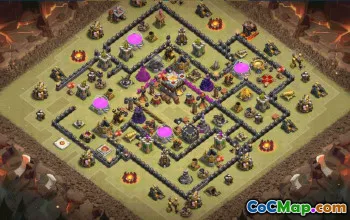 CoC Base Layouts for TH11 | Town Hall, War, Trophy & Home Village #30736