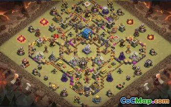 CoC Base Layouts for TH12: Town Hall, War, Trophy & Hybrid #31834