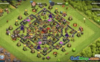 CoC Base Layouts for Town Hall 10 | Home, War, Trophy & More #33559