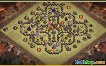 CoC Base Layouts for Town Hall 10 | War, Farm, Trophy & More #29204