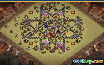 CoC Base Layouts for Town Hall 10 | War, Trophy, Farming & More #29720