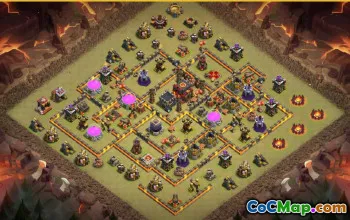 CoC Base Layouts for Town Hall 10 | War, Trophy, Home Village #27552