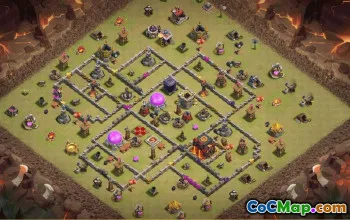 CoC Base Layouts for Town Hall 10 | War, Trophy & Home Village #29084