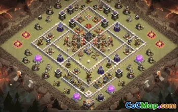 CoC Base Layouts for Town Hall 11 | Home, War & Trophy Maps #33344
