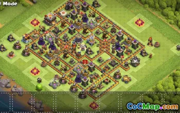 CoC Base Layouts for Town Hall 11 | Home, War, Trophy & More #33223