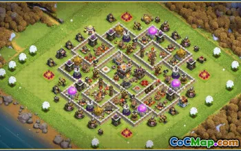 CoC Base Layouts for Town Hall 11 | War, Farming, Trophy, Map #30137