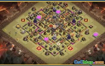 CoC base layouts for Town Hall 11 | War, Home & Trophy Maps #29951