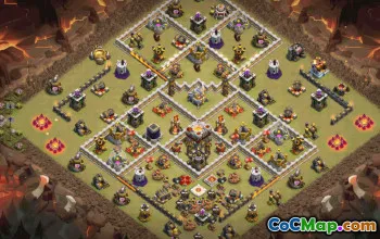 CoC Base Layouts for Town Hall 11 | War, Home, Trophy & More #32276