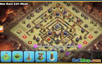 CoC Base Layouts for Town Hall 11 | War & Trophy Defense #30367