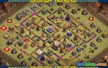 CoC Base Layouts for Town Hall 11 | War & Trophy Defense #30541