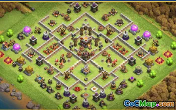 CoC Base Layouts for Town Hall 11 | War, Trophy, Home Village #27780