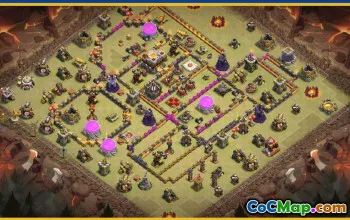 CoC Base Layouts for Town Hall 11 – War, Trophy, Home Village #28471