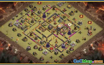 CoC Base Layouts for Town Hall 11 | War, Trophy & Home Village #29150