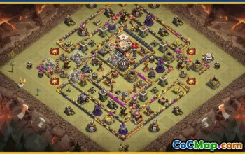 CoC Base Layouts for Town Hall 11 | War, Trophy & Home Village #29373