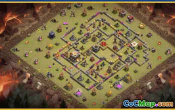 CoC Base Layouts for Town Hall 11 | War, Trophy & Home Village #29468