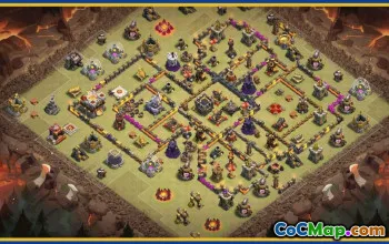 CoC Base Layouts for Town Hall 11 | War, Trophy & Home Village #30102
