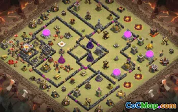 CoC Base Layouts for Town Hall 11 | War, Trophy, Home Village #31022