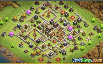 CoC Base Layouts for Town Hall 11: War, Trophy & More #27792