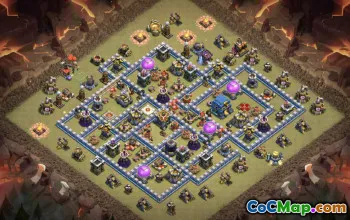 CoC Base Layouts for Town Hall 12 | War, Farm, Home Village #27500
