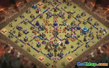 CoC Base Layouts for Town Hall 13 | War, Trophy & More #33688
