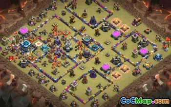 CoC Base Layouts for Town Hall 13 - War, Trophy & More #33900