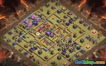 CoC Base Layouts for Town Hall 15: War, Trophy & Home Village #33043