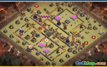 CoC Base Layouts & Link Copy | Town Hall 11, War, Farming Maps #30315