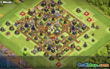 CoC Base Layouts & Link Copy | Town Hall 11, War & Trophy Bases #33227