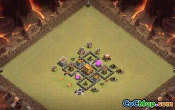 CoC Base Layouts & Link Copy – Town Hall 4, War, Trophy & More #32676