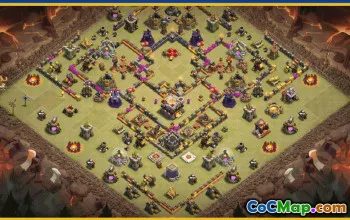 CoC Base Layouts & Link for TH11, War, Trophy, Home Village #28940