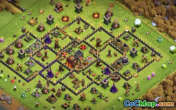 CoC Base Layouts & Link | Town Hall 10, War, Trophy & More #31907