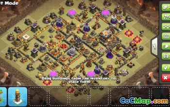 CoC Base Layouts & Link | Town Hall 11, War, Trophy & Home Village #32660