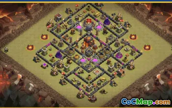 CoC Base Layouts & Links for TH10 | Town Hall 10 Maps & War Bases #29545