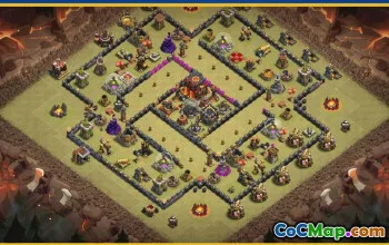 CoC Base Layouts & Links for Town Hall 10, Farming & Trophy Maps #29304