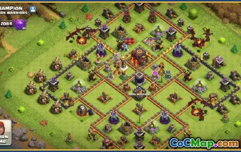 CoC Base Layouts & Links for Town Hall 10 | Home, War, Trophy & Farming #29782