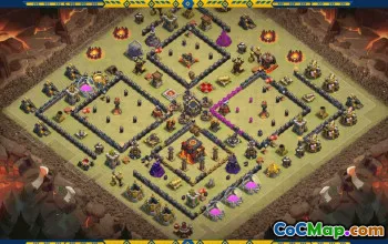 CoC Base Layouts & Links for Town Hall 10 & More #30568