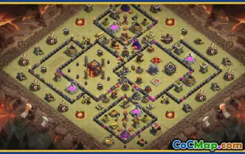 CoC Base Layouts & Links for Town Hall 10: War, Farm, Trophy #29860