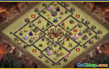 CoC Base Layouts & Links for Town Hall 10 | War, Trophy, Farm #29626