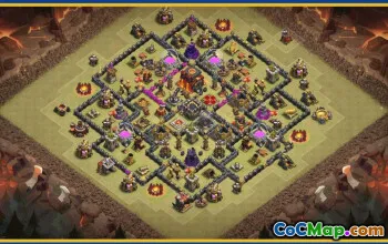CoC Base Layouts & Links for Town Hall 10 | War, Trophy, Farming #30183