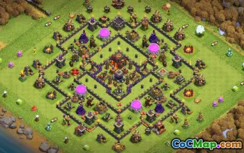CoC Base Layouts & Links for Town Hall 10 | War, Trophy & Farming #32246